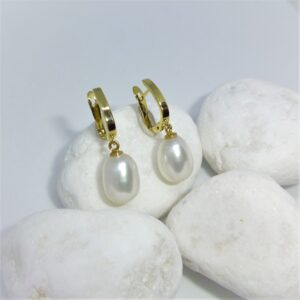 Pendientes Oro con Perla