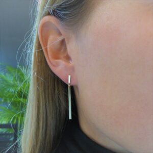 Pendientes largos Oro