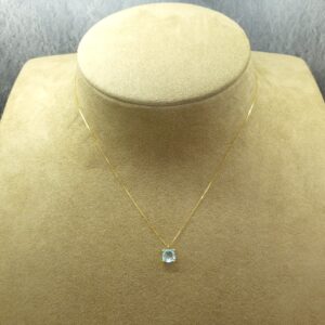 Gargantilla Oro con Topacio