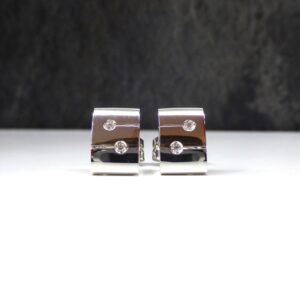 Pendientes Oro Blanco con Diamantes