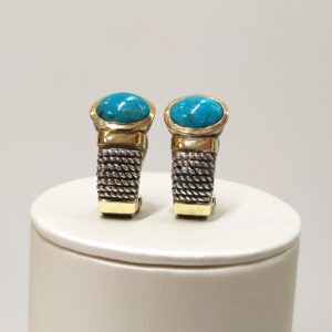 Pendientes Plata con Turquesa